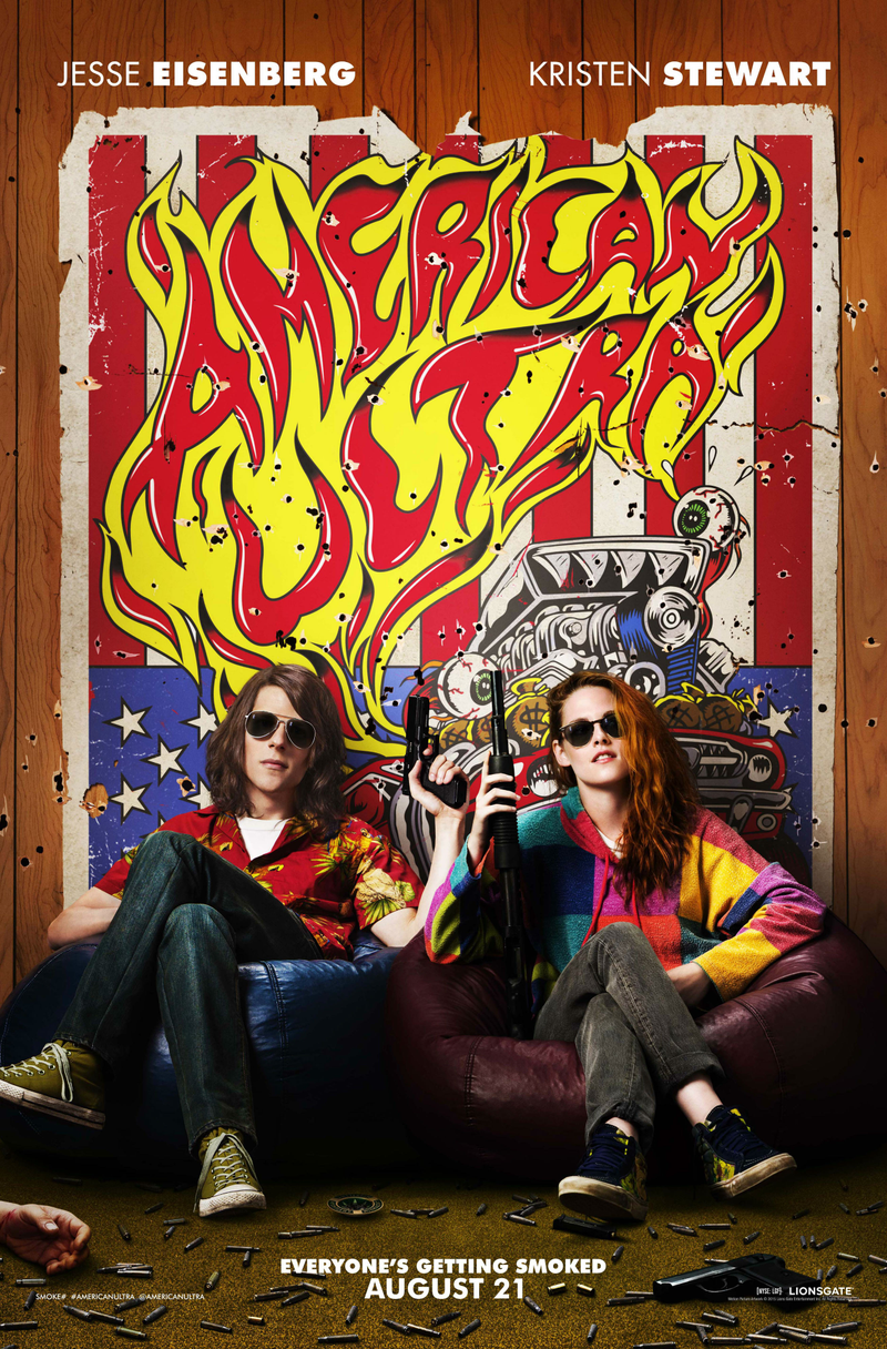 Illustration for article titled Kristen Stewart's Trippy New Poster for Spy-fi Flick American Ultra